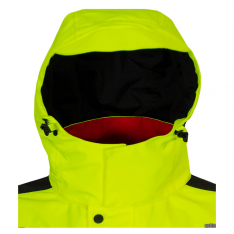PIP 821NT-LR-JB, PIP, Hi-Vis Cold Gear, Hi-Vis Yellow, S-XL, Pittsburg Standard Hood With Contoured 